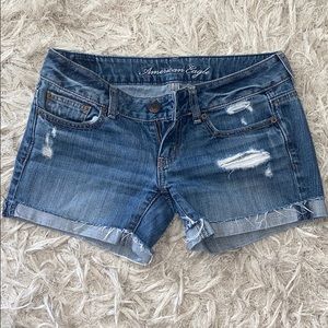 American Eagle jeans shorts size 0
